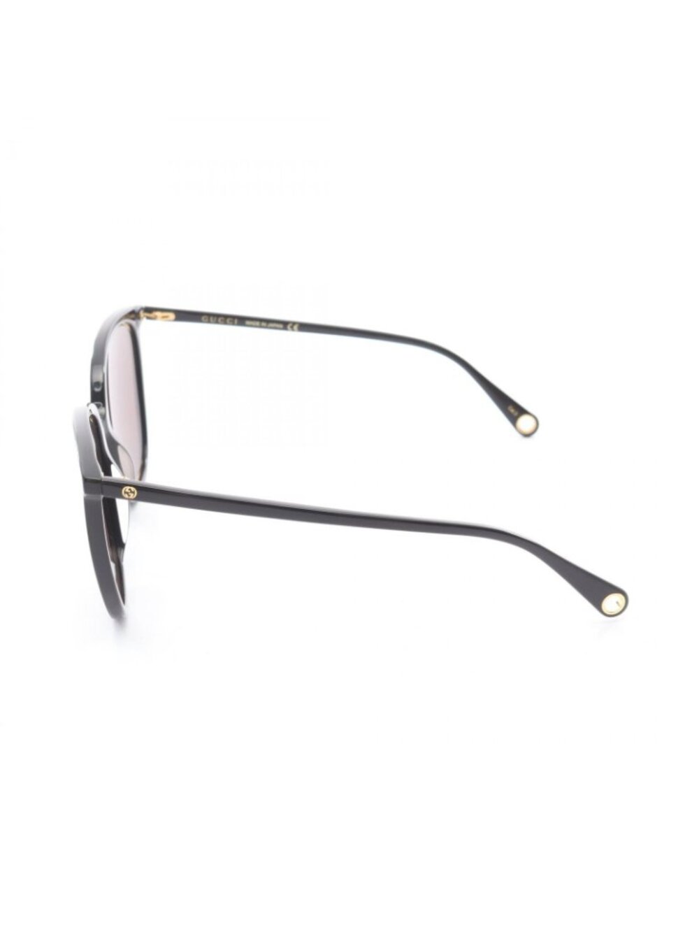 Gucci Sunglasses Black Brown Eyewear - Picture 3 of 6